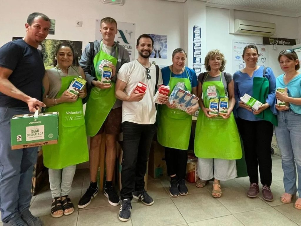 Donation to La Concordia Solidarity Pantry (Valencia, Spain)